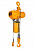 Стационарная цепная электроталь 0,5 тонн (т, тн) Китай HHBD 6 м